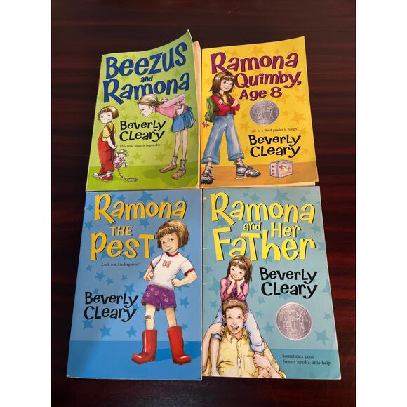 Ramona Quimby Books Lot of 4 Beverly Clearly - Picture 1 of 11